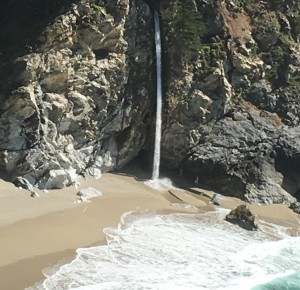 Big Sur waterfall